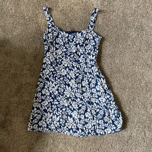 Gap Navy Blue flower dress